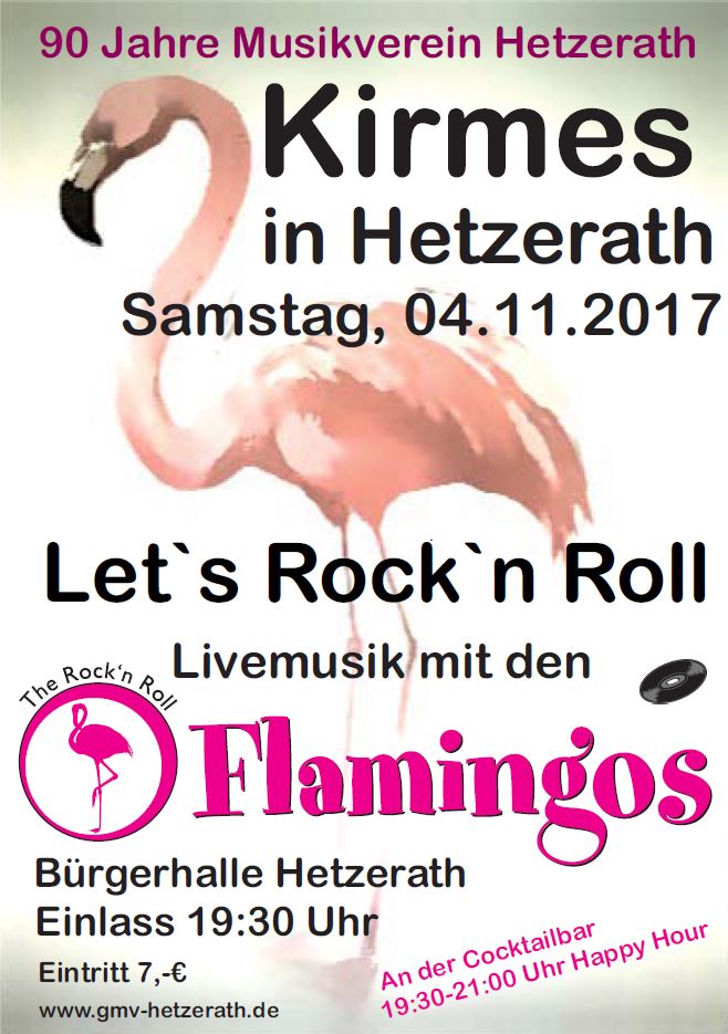 Rock’n Roll Flamingos - Kirmes 2017